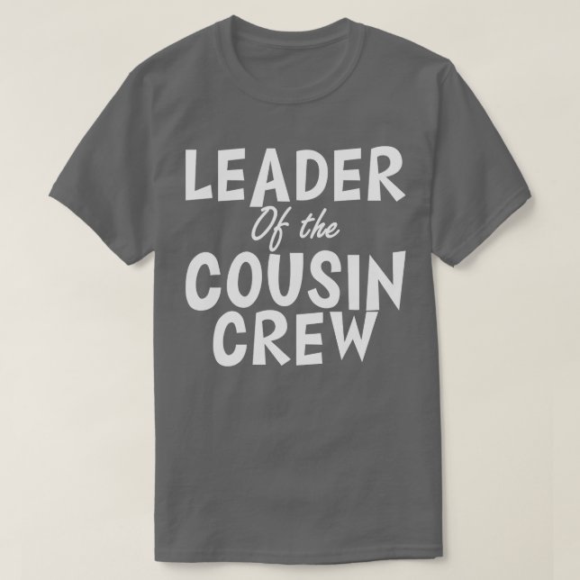Camiseta Líder de la tripulación del primo (Diseño del anverso)
