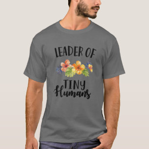 Camiseta Líder De Los Pequeños Humanos De La Escuela De F