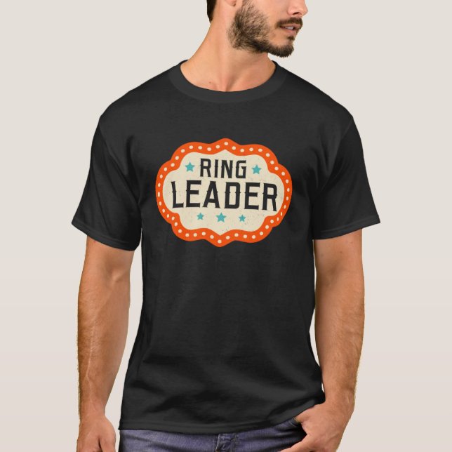 Camiseta Líder de RingLeón Disstume Circo Personal Showman  (Anverso)