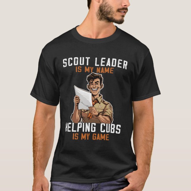 Camiseta Líder de Scout de Camg Scoutmaster (Anverso)