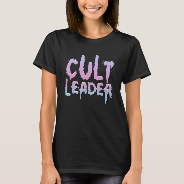 Camiseta Líder del culto Pastel Gótico Occult Witchcraft Pa (Anverso)