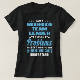 Camiseta Líder del equipo de almacén