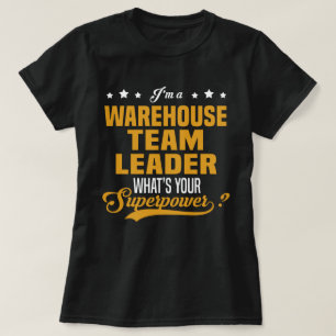 Camiseta Líder del equipo de almacén