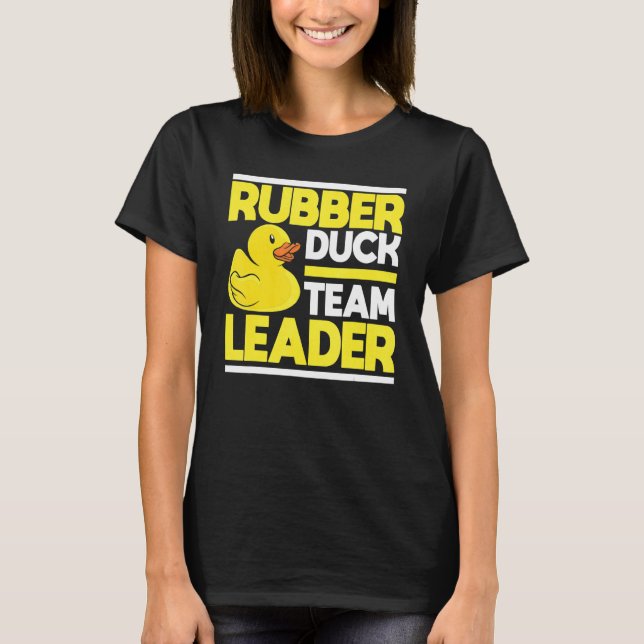 Camiseta Líder del equipo de los duques de caucho (Anverso)