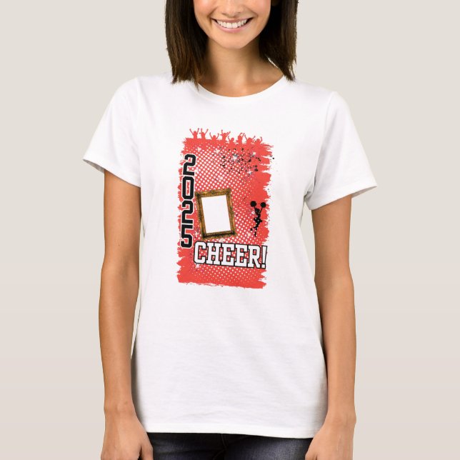 Camiseta Líder personalizado del "júbilo rojo" 2025 (Anverso)