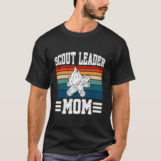 Camiseta Líder Scout: Mamá Líder Scout (Anverso)