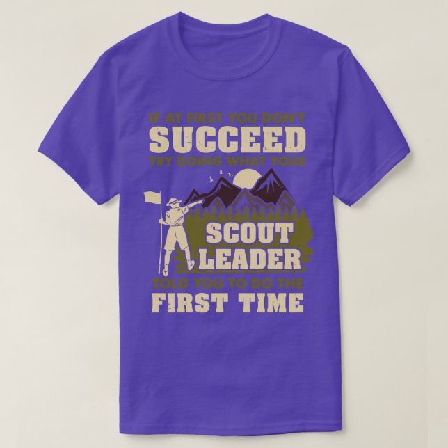 Camiseta Líder Scout Scout (Diseño del anverso)