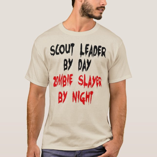 Camiseta Líder Zombie Slayer Scout (Anverso)