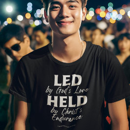 CAMISETA LIDERADO POR EL AMOR DE DIOS MANTENIDO POR LA ENDU