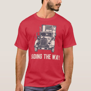 Camiseta Liderando el camino del transporte por carretera