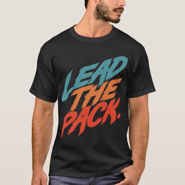 Camiseta Liderar el paquete (Anverso)