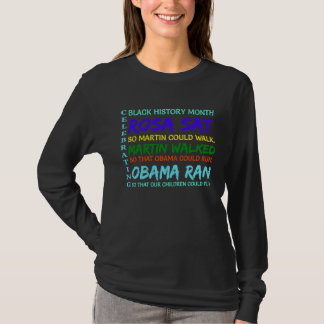 Camiseta Líderes motivacionales de la historia negra mes de