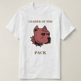 Camiseta Líderes nacidos con diseño de pitbulls