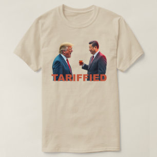 Camiseta Líderes Políticos Atemorizados China - Divertido T