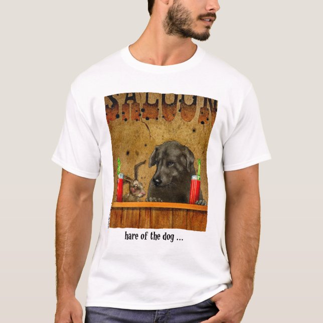 Camiseta Liebres del perro (Anverso)