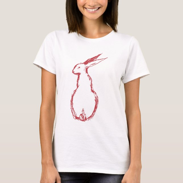 Camiseta Liebres rojas (Anverso)