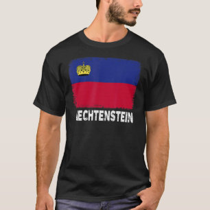 Camiseta Liechtenstein Flag Support Liechtenstein tensteine