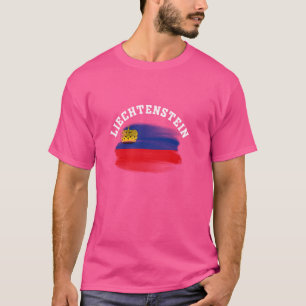 Camiseta Liechtenstein Flag Vaduz Vacation Liechtenstein