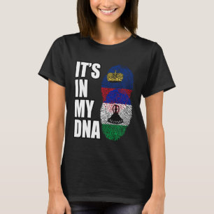 Camiseta Liechtenstein Y Basotho Mezclan La Bandera Del Pat