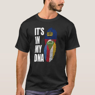 Camiseta Liechtenstein Y Comoran Mezclan La Bandera Del Pat