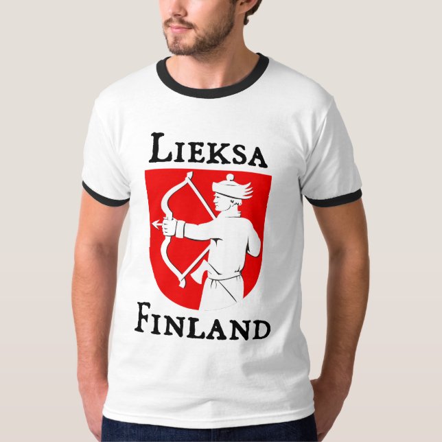 Camiseta Lieksa, Finlandia (Suomi) (Anverso)
