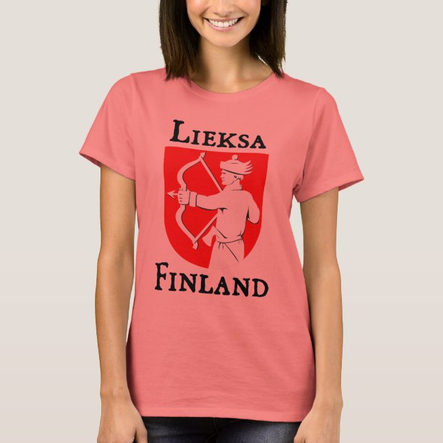 Camiseta Lieksa, Finlandia (Suomi) (Anverso)