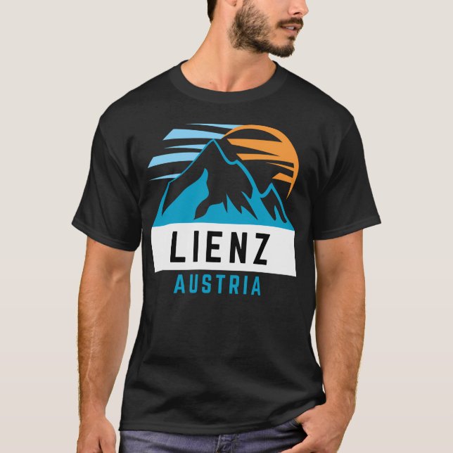 Camiseta Lienz - Austria - Esquí Y Snowboard Snowb (Anverso)