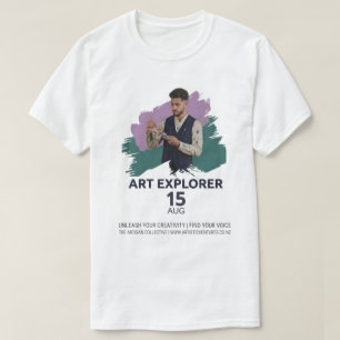 Camiseta Lienzo Poster Explorador de Arte - Desata Tu