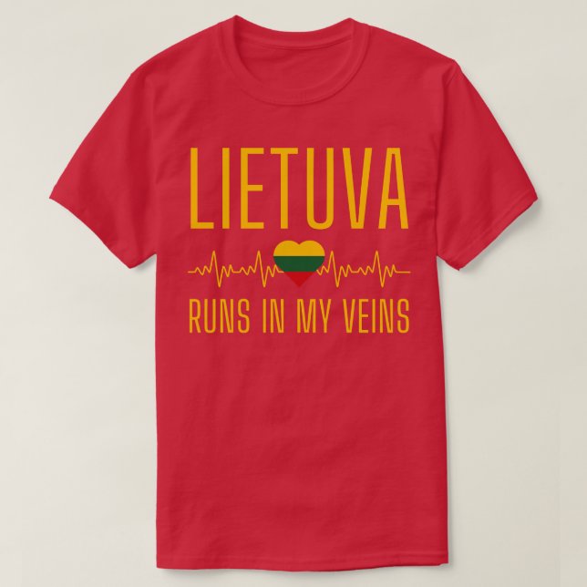 Camiseta Lietuva (Diseño del anverso)