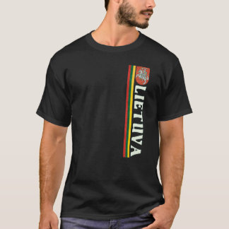 Camiseta Lietuva de estilo futbolero lituano