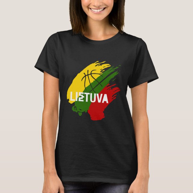 Camiseta Lietuva Sketll - Lietuva Got Game  (Anverso)
