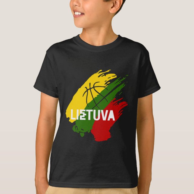 Camiseta Lietuva Sketll - Lietuva Got Game  (Anverso)