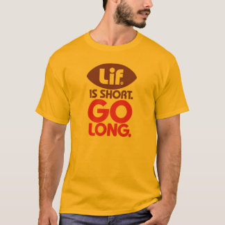 Camiseta Lif. Es Corto. Larga.