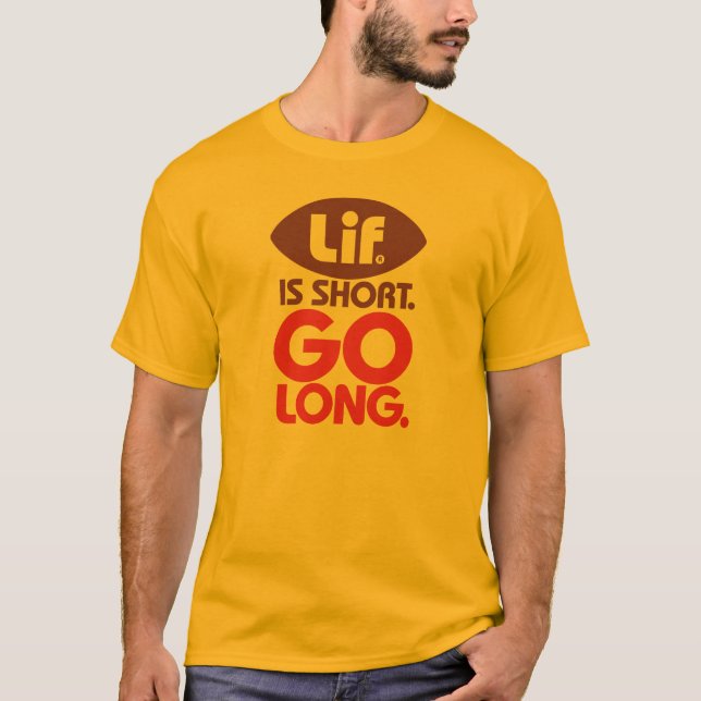 Camiseta Lif. Es Corto. Larga. (Anverso)