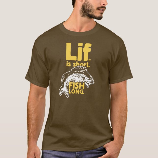 Camiseta Lif. Es Corto. Pescado largo. (Anverso)