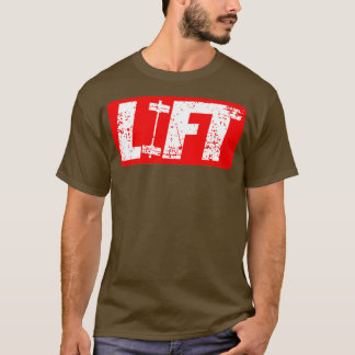 Camiseta LIF Halterofilia Gimnasio Gimnasio Gimnasio Barbel