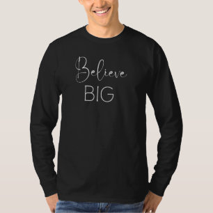 Camiseta Life Adolescente Cree Que Un Gran Mensaje Positivo