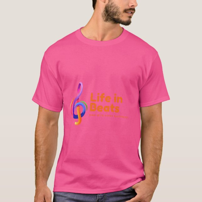 Camiseta Life in Beats (Anverso)