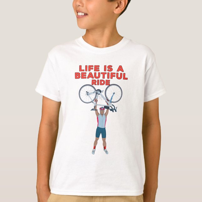 Camiseta Life is a Beautiful Ride (Anverso)