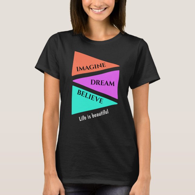 Camiseta LIFE IS BEAUTIFUL (Anverso)