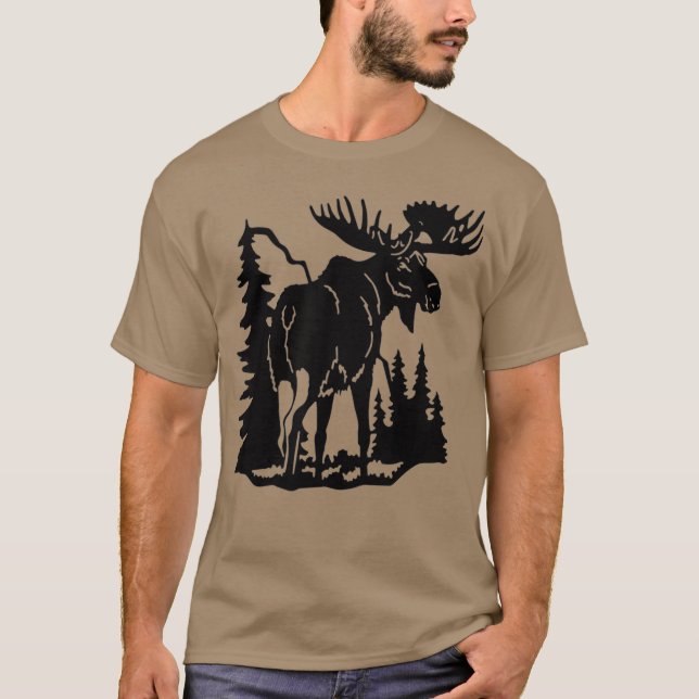 Camiseta Life Is Better In The Adirondacks Moose (Anverso)