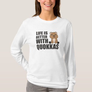 Camiseta Life Is Better With Quokkas - Cute Quokka