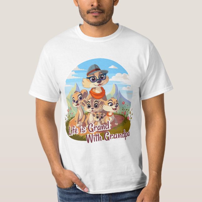 Camiseta Life is Grand with Grandpa (Anverso)