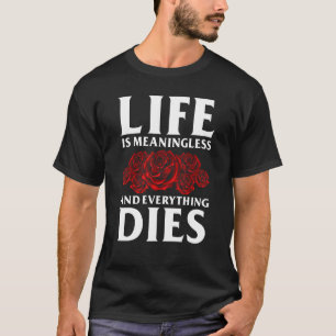 Camiseta Life Line Memento Mori Sin Significación Para Life