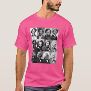 Camiseta Life Of Frederick Douglass-Retro Mes de l