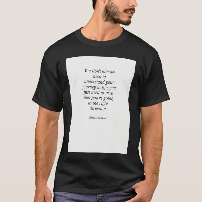 Camiseta Life Quote (Anverso)