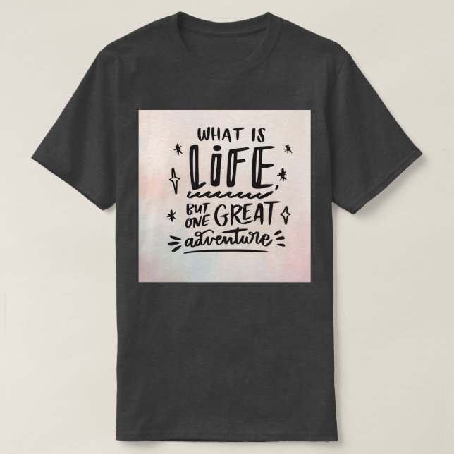 Camiseta Life quotes 3 (Diseño del anverso)