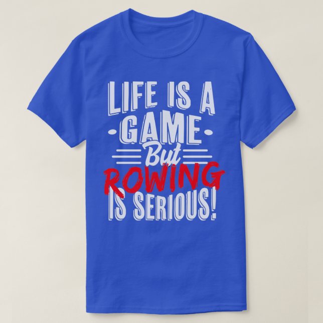 Camiseta Life Rowing (Diseño del anverso)