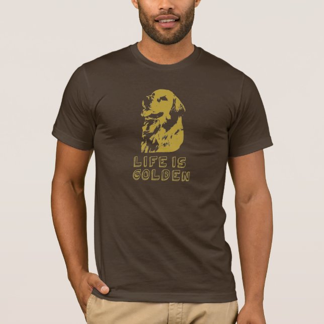Camiseta Life´s de oro (Anverso)