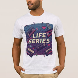 Camiseta Life Series: Vibraciones de Casete Retro - 80s/90s
